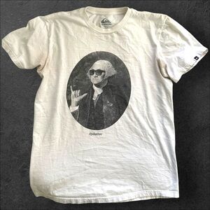 Quiksilver George Washington Graphic Tee Men’s Large – Vintage Style